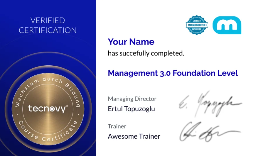 Foundation Workshop Certificate of Attendance